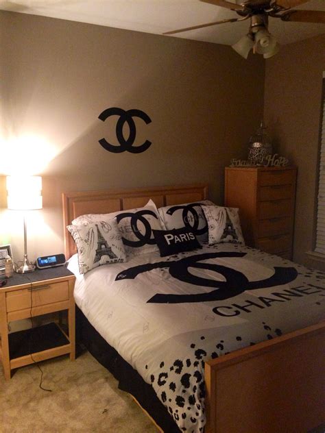 chanel christmas decorations|chanel inspired bedroom decor.